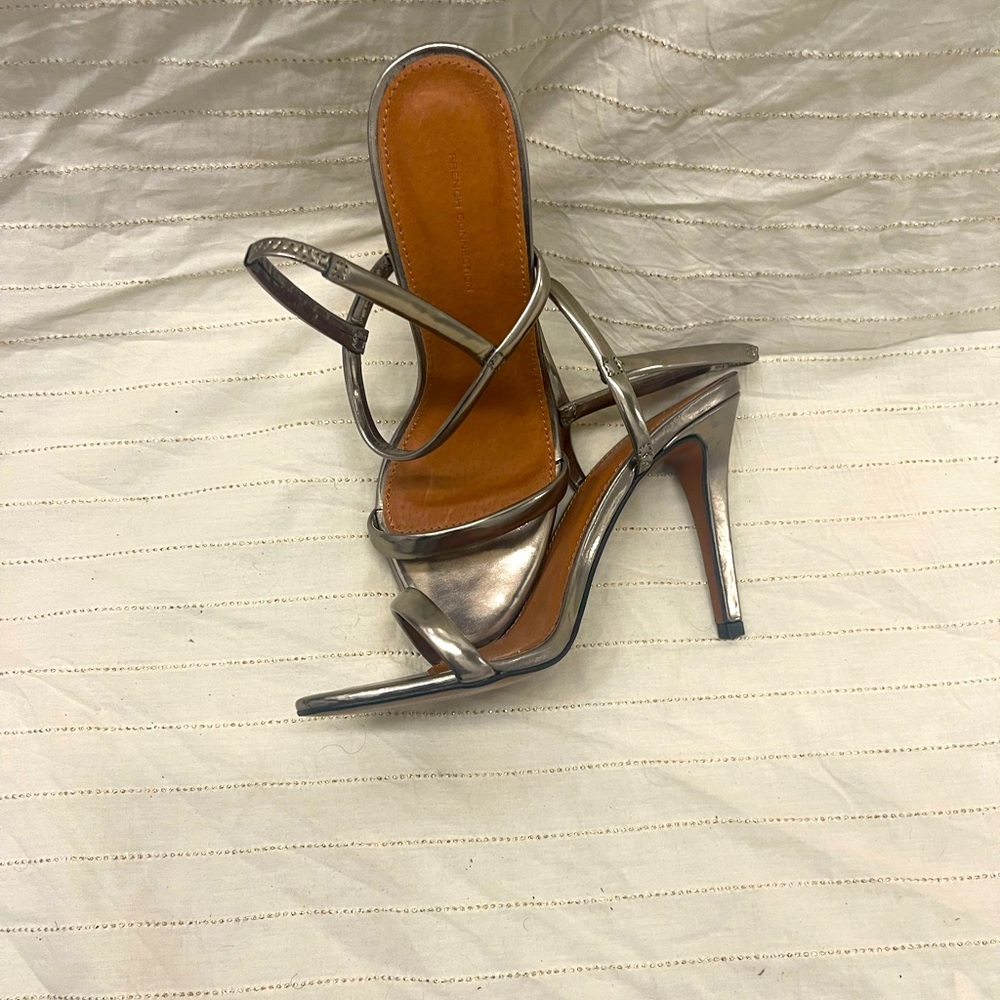 French Connection Stiletto Heel Strappy Sandal